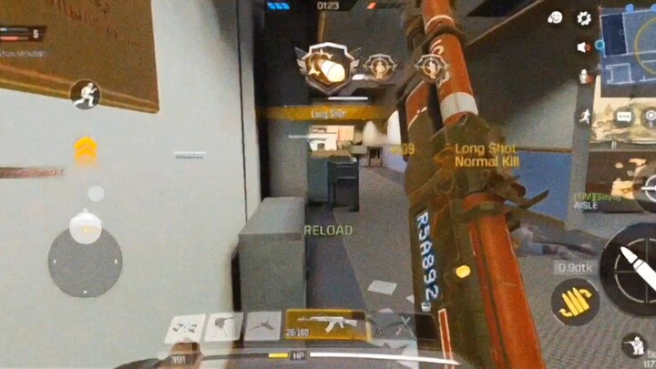 Codm mobile AK47 long shoot