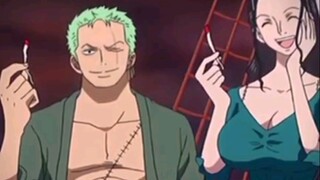 Robin and Zoro 💜💚