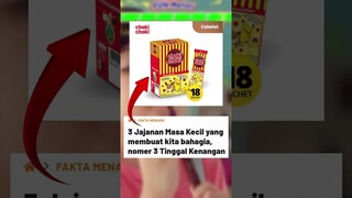 3 Jajanan Masa Kecil Yang Membuat Kita Bahagia (Nomer 3 Tinggal Kenangan) #shorts