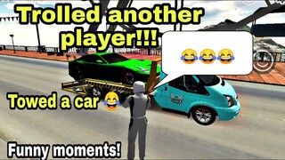 Trolled Someone Again, Designing my own logo, funny moments | Car Parking Multiplayer