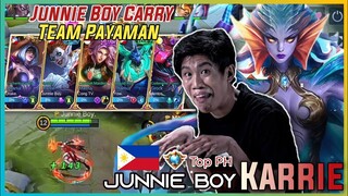 Junnie Boy Karrie Unstoppable ft. Cong Tv & Team Payaman | Top Global Karrie