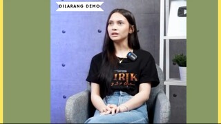 Totalitas! Richelle Skornicki (chelle.gs) sampai nangis lho saat berperan sebagai Penari di film ini