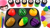 Children's educational handmade toys cut fruit advertising balls in lollipops