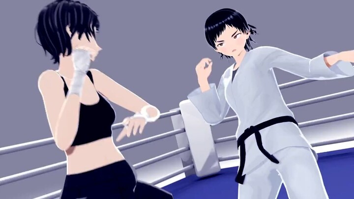 [Cuộc chiến giữa các cô gái]Anne vs Isami