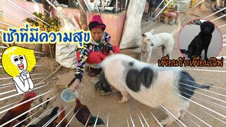 น้องรวยป่วนคุณยายตั้งแต่เช้าเลย 🤣ความสุขกวนๆ555