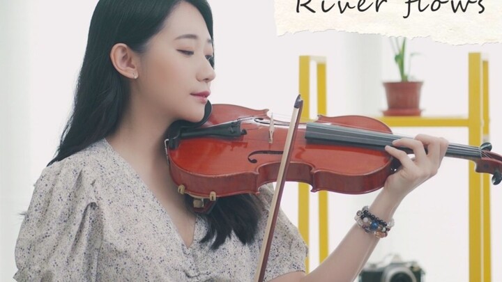 Suara lembut piano mengalir ke dalam hati Anda - Pertunjukan biola Yiruma "River Flows in You" - pen