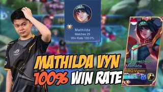 USAHA PERTAHANIN 100 PERSEN WINRATE MATHILDA!!
