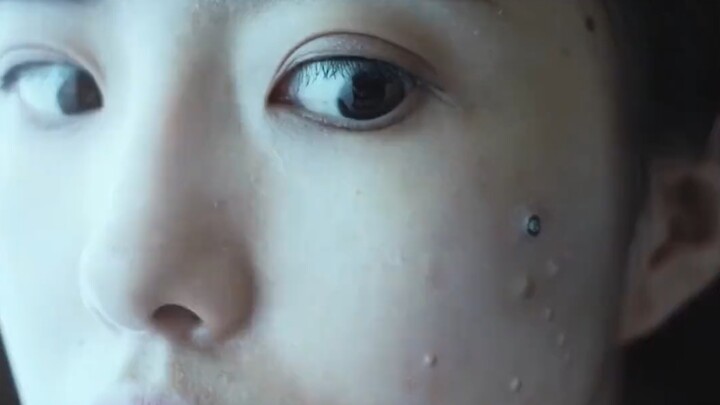 Plants actually take root and sprout inside the girl's body