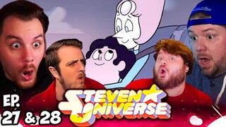 Steven Universe Episode 27 & 28 Group Reaction | House Guest / Space Race