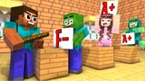 Monster School :  Zombie  x Squid Game Doll Who Best? - Minecraft Animation