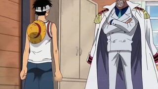 One Piece: Garp can't tell Luffy a secret, about Luffy's mother, he doesn't dare to mention it at all!