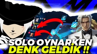 SOLO GİRERKEN GUS ADAMA DENK GELDİM | Mobile Legends