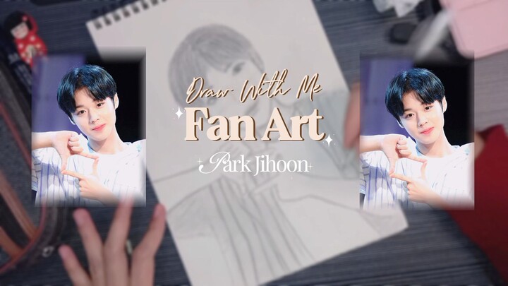 DRAW WITH ME EDITION PARK JIHOON !! 💗✨