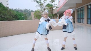 Sentuhan dan sentuhan "Makiyue × Fritters" / Pakaian lagu putih yang manis dan manis