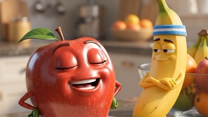 Which One Is Stronger? Banana vs Apple 🍌⚔️🍎