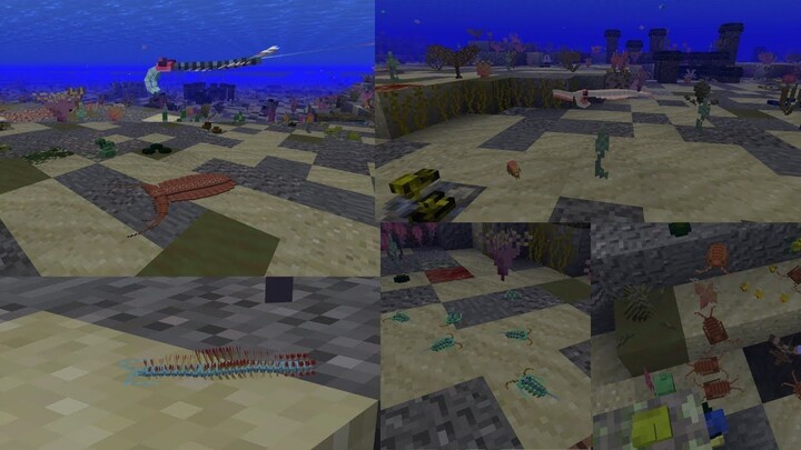 Prehistoric nature mod part 1 - Cambrian creatures
