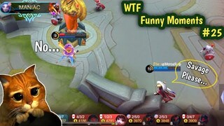 WTF Funny Moments Episode #25 | Mobile Legends WTF