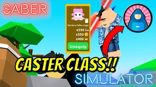 GETTING CASTER CLASS AND WHAT SHOULD THEY ADD IN NEXT UPDATE IN SABER SIMULATOR