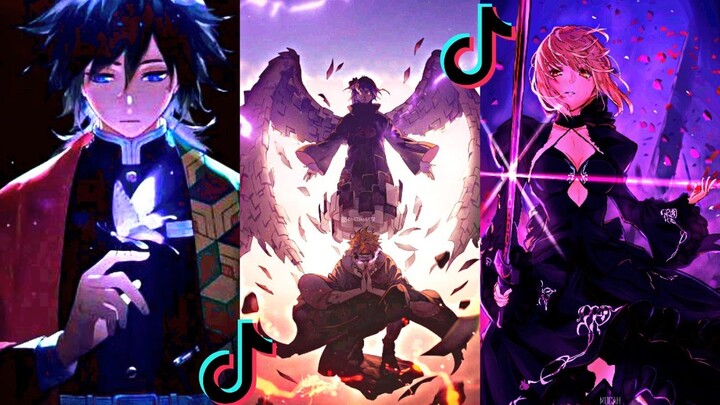 Badass anime moments Tiktok Complition [With New Moments+New song Names pt12] #badassanimemoments