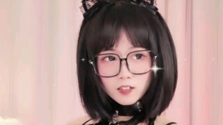 [Qiuqiuzi] "Mèo hoang" Black Little Devil Suit Live Dance ghi hình màn hình