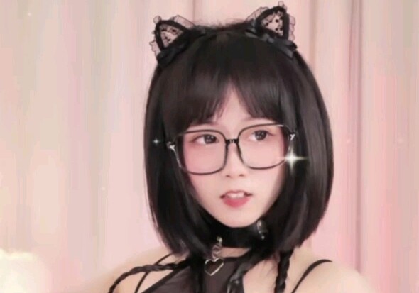 【球球子】《小野猫》黑色小恶魔套装 直播跳舞录屏