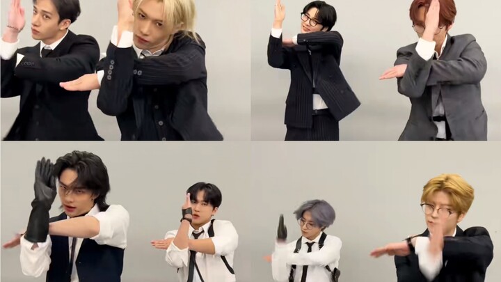 Straykids’ eight-member suit version Challenge together in the second installment!