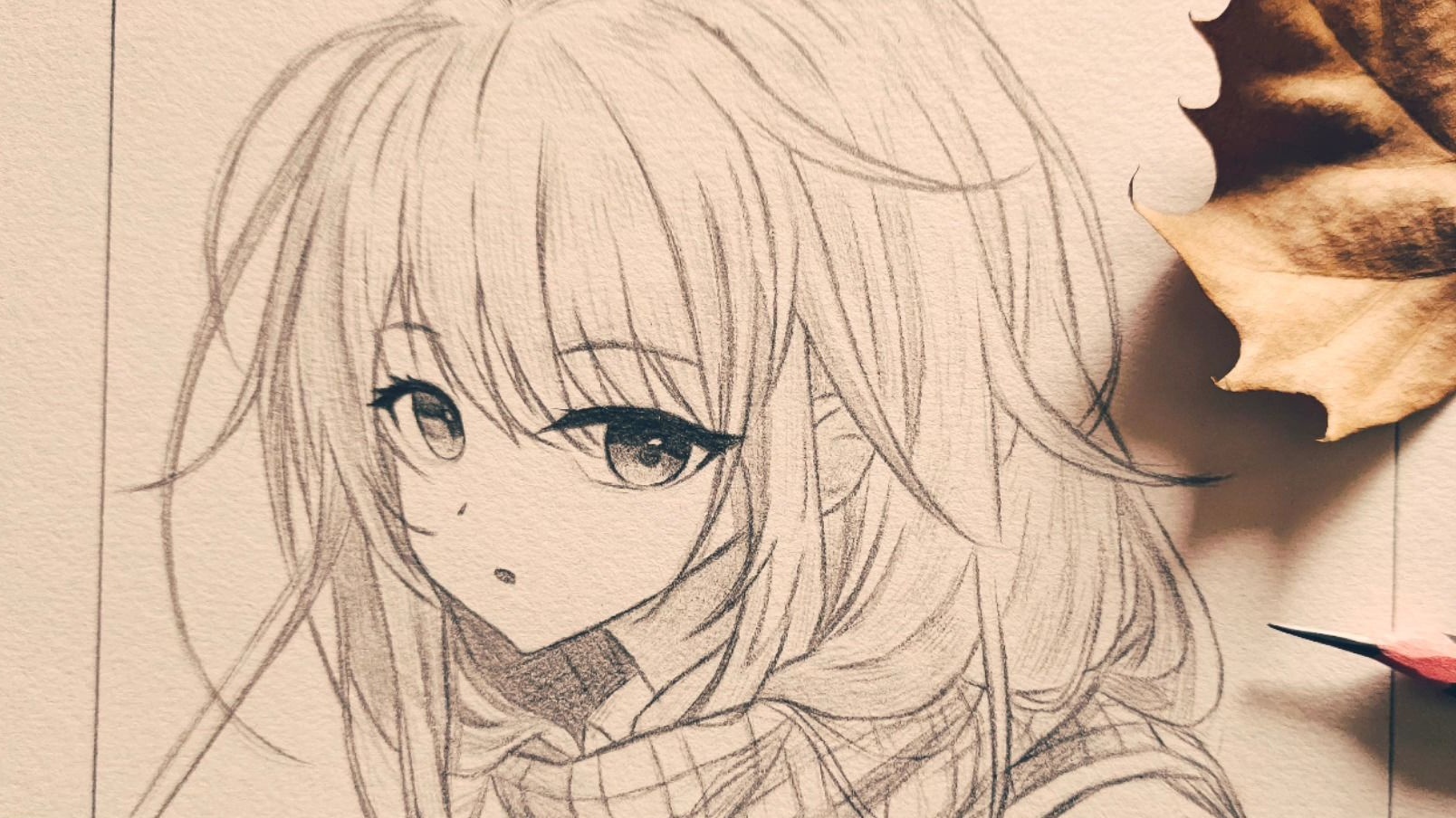 24 Super Cute Anime Girl Drawings  Beautiful Dawn Designs