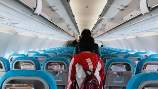 REVIEW NAIK SUPER AIR JET JAMBI - JAKARTA! SEPERTI LION AIR GAK YAH?