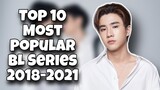 Top 10 Most Popular BL Series of 2018 - 2021