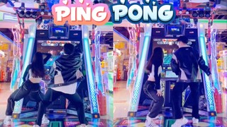 【e舞成名】情侣模式 PINGPONG — 泫雅&DAWN    花式情侣  /放炮王双双出现