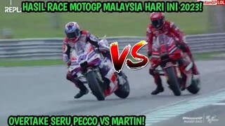 DUEL SERU PECCO VS MARTIN MEREBUT PODIUM 3! HASIL RACE MOTOGP SEPANG MALAYSIA HARI INI