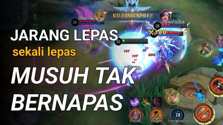 JARANG LEPAS SEKALI LEPAS TAK BERNAFAS