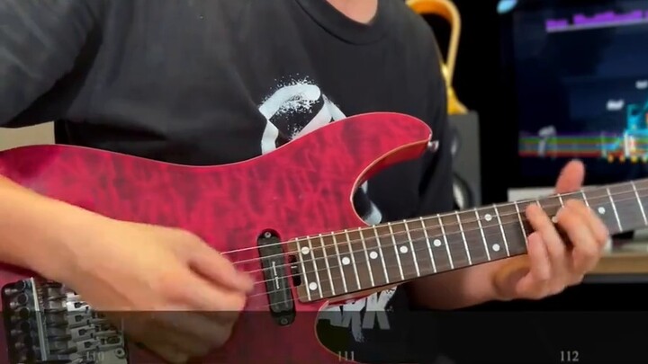 [Skor lampiran] Perbarui kesulitannya lagi? Lagu baru 191bpm "光の中へ" bermandikan cahaya tab gitar Poc