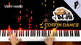 Coffin Dance Piano Tutorial | EASY to VERY HARD