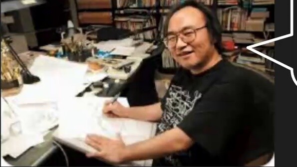 "Aoyama said he would draw Shinichi and Xiaolan getting married and having children." Aoyama: Did I 