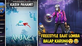 ANAK INI FREESTYLE SAAT LOMBA BALAP KARUNG😬🥵 SUHU PANAS NIH!!