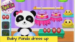 βαβy Panda dress up fashion | how to make clothes | android games baby bus