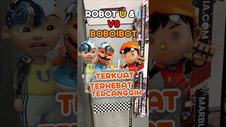 Robot Upin & Ipin Jadi Robot!! Boboibot Datang Menantang 🤖 | MRI #shorts