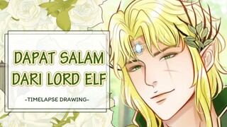 [OC Drawing] Raja Elf Tampan Kembali Lagi 🌿