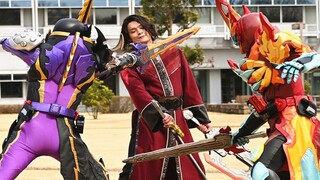 Kamen Rider Holy Blade ตอนที่ 33 เฟยหยูหายตัวไปจริงๆ! เจ้าแห่งความจริง VS อารมณ์ธาตุ มังกรบิน และดาบ