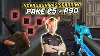 NGERUSUH PAKE SENJATA GOIB + C5 ?! MUSUH AUTO KETAR - KETIR WKWKWK - POINTBLANK INDONESIA