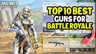 Top 10 Best Guns for Battle Royale in Cod Mobile Season 8 #codm