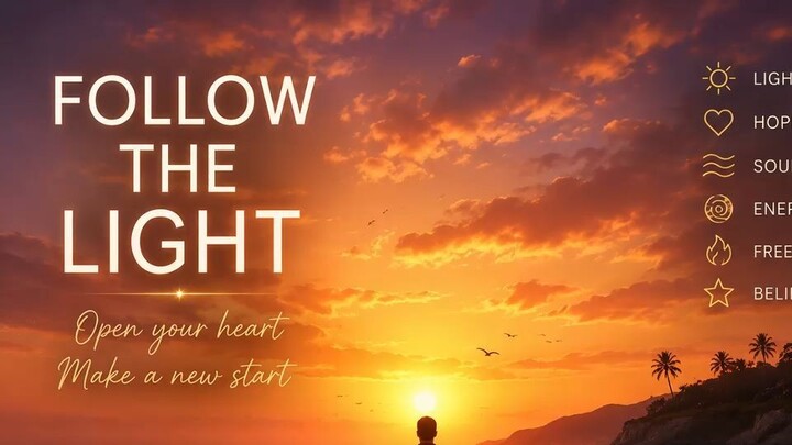 Follow the Light 深沉而富有灵魂的 Deep House & Techno 音乐。