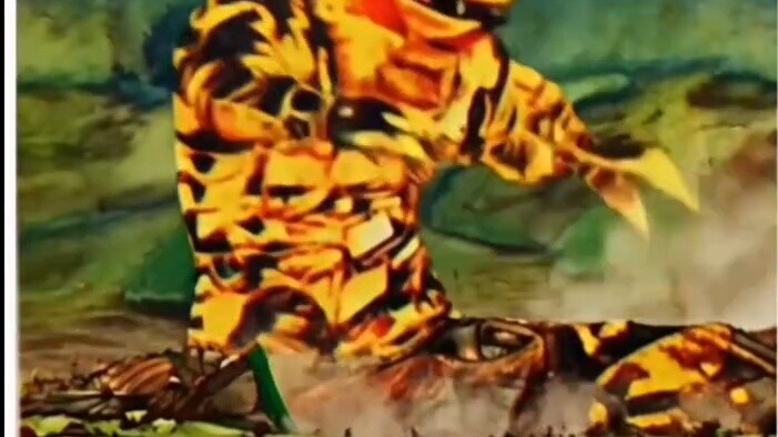 "AI copycat pirated special effects monster showdown"