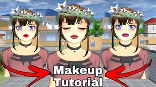 Tutorial : How to use Makeup in Sakura School Simulator