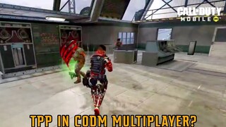 TPP MODE IN CODM MULTIPLAYER?