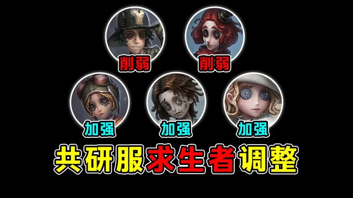 Survivor Adjustments in the Collaborative Research Server! Three Characters Buffed! Scout and Crybab