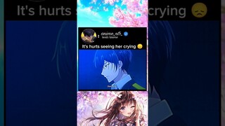 it's hurts seeing her crying #doctorelise #anime #animeedit #animelover #animeamv #romantic #shorts