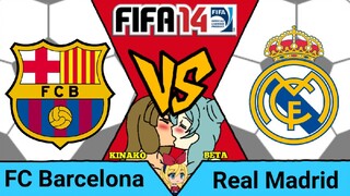FIFA 14 | FC Barcelona VS Real Madrid (El Clásico)