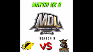ONIC PRODIGY VS PABZ ESPORT || MDL 🆔 SEASON 5 || match ke 2
